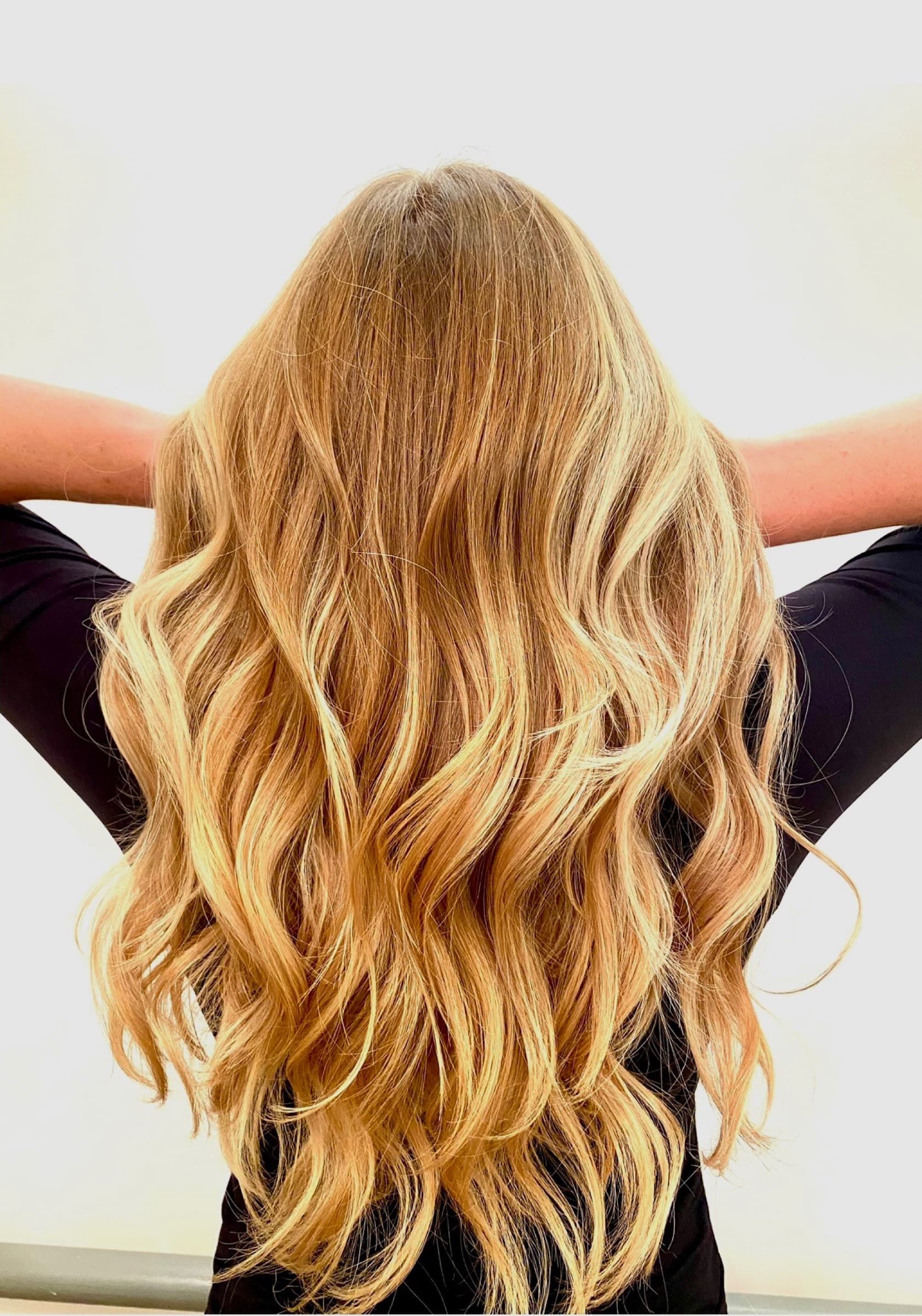 Hair by Kenze finished-hair back view